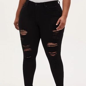 🖤Torrid🖤premium sky high skinny jeans/ jeggings